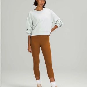 Lululemon perfectly oversized cropped crew *softstreme. Size 6.